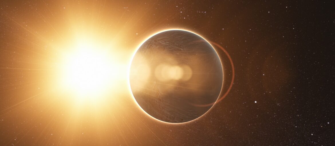Solar Eclipse by a Lunar event with Ring of Fire